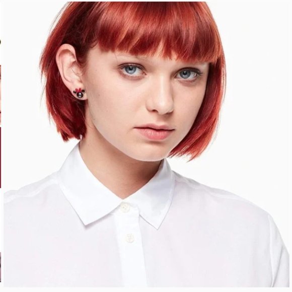 Kate Spade New York x Disney Minnie Mouse Studs NWT - Picture 7 of 8